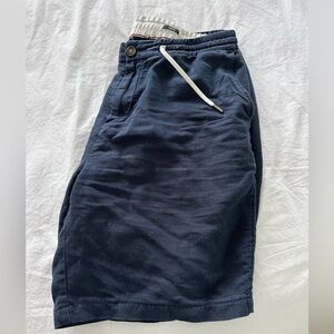 Men's Navy Blue Cargo Shorts by Scotch & Soda